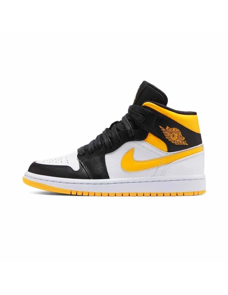 Jordan WMNS Air Jordan 1 Mid SE Orange Black,AIR JORDAN 1 MID,Air Jordan,CV5276-107