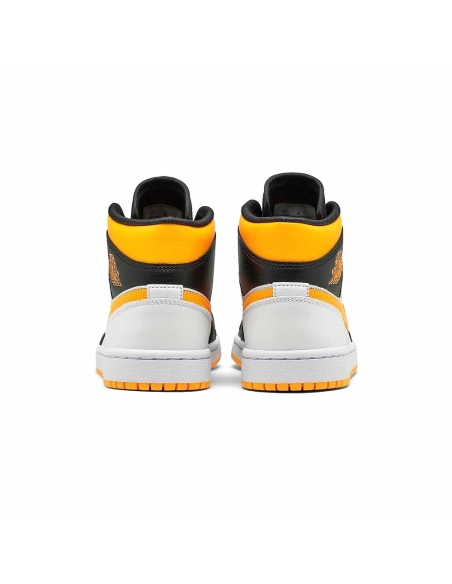 Jordan WMNS Air Jordan 1 Mid SE Orange Black,AIR JORDAN 1 MID,Air Jordan,CV5276-107