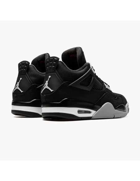 AIR JORDAN 4 Black Canvas,AIR JORDAN 4,Air Jordan,DH7138 006