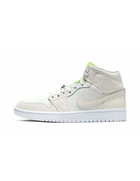 Wmns Air Jordan 1 Mid Ghost Green,AIR JORDAN 1 MID,Air Jordan,CV3018-001