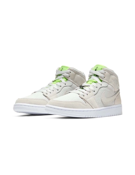 Wmns Air Jordan 1 Mid Ghost Green,AIR JORDAN 1 MID,Air Jordan,CV3018-001