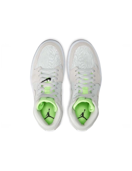 Wmns Air Jordan 1 Mid Ghost Green,AIR JORDAN 1 MID,Air Jordan,CV3018-001