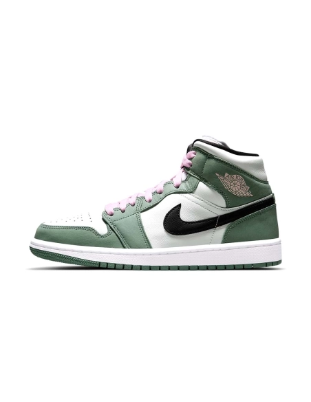 Wmns Air Jordan 1 Mid SE Dutch Green,AIR JORDAN 1 MID,Air Jordan,CZ0774-300