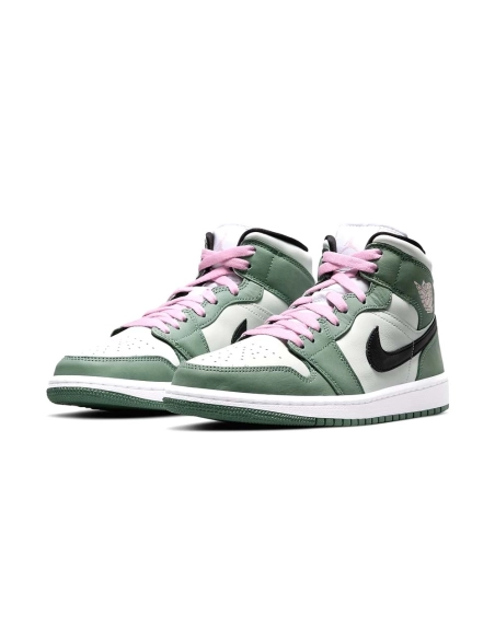 Wmns Air Jordan 1 Mid SE Dutch Green,AIR JORDAN 1 MID,Air Jordan,CZ0774-300