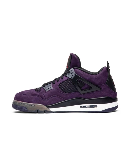 AIR JORDAN 4 X TRAVIS SCOTT PURPLE SUEDE,AIR JORDAN 4,Air Jordan,308497-501