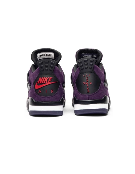 AIR JORDAN 4 X TRAVIS SCOTT PURPLE SUEDE,AIR JORDAN 4,Air Jordan,308497-501