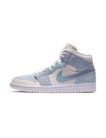 Jordan Air Jordan 1 Mid SE Sail Light Blue,AIR JORDAN 1 MID,Air Jordan,DA4666-100