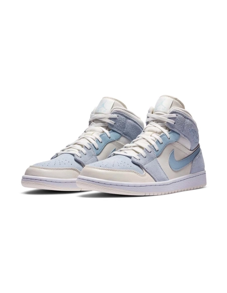 Jordan Air Jordan 1 Mid SE Sail Light Blue,AIR JORDAN 1 MID,Air Jordan,DA4666-100