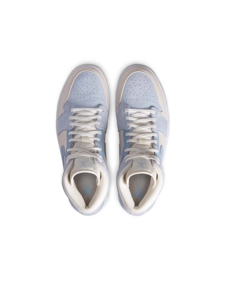 Jordan Air Jordan 1 Mid SE Sail Light Blue,AIR JORDAN 1 MID,Air Jordan,DA4666-100