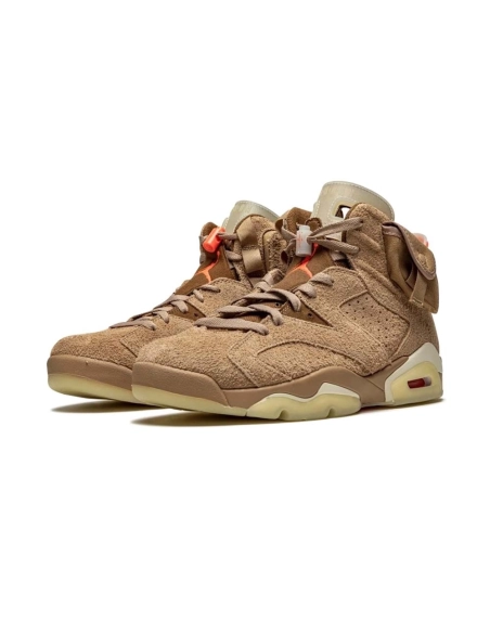 Travis Scott x Air Jordan 6 Retro British Khaki,AIR JORDAN 6,Air Jordan,DH0690-200