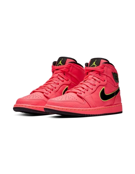 Wmns Air Jordan 1 High Premium Hot Punch,AIR JORDAN 1 HIGH,Air Jordan,AQ9131-600